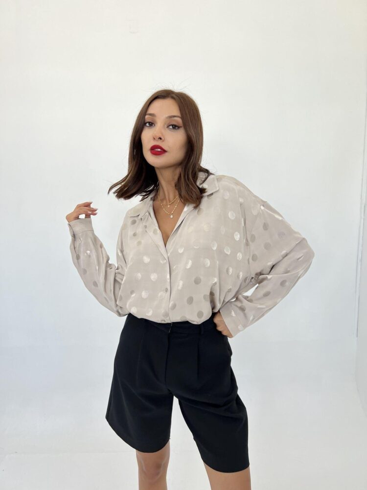 Patterned Shirt - Brand: Fame - Women's Clothing Wholesale - Globality Store