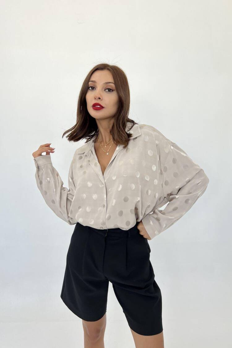 Patterned Shirt - Brand: Fame - Women's Clothing Wholesale - Globality Store