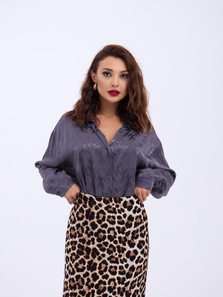 Patterned Shirt - Gray