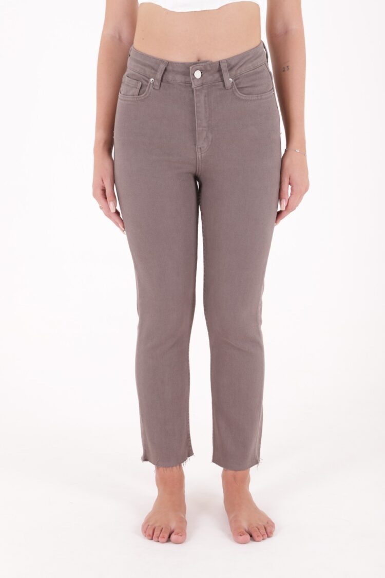 Seamless Leg Mom Fit Jeans