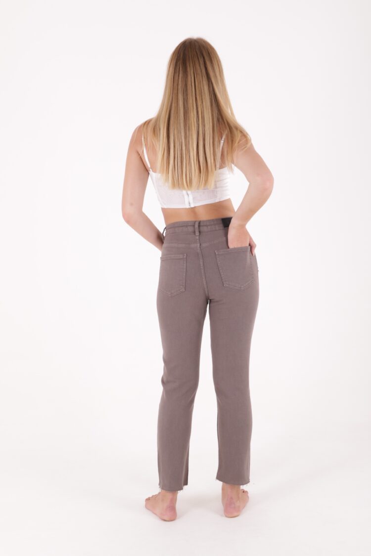 Seamless Leg Mom Fit Jeans