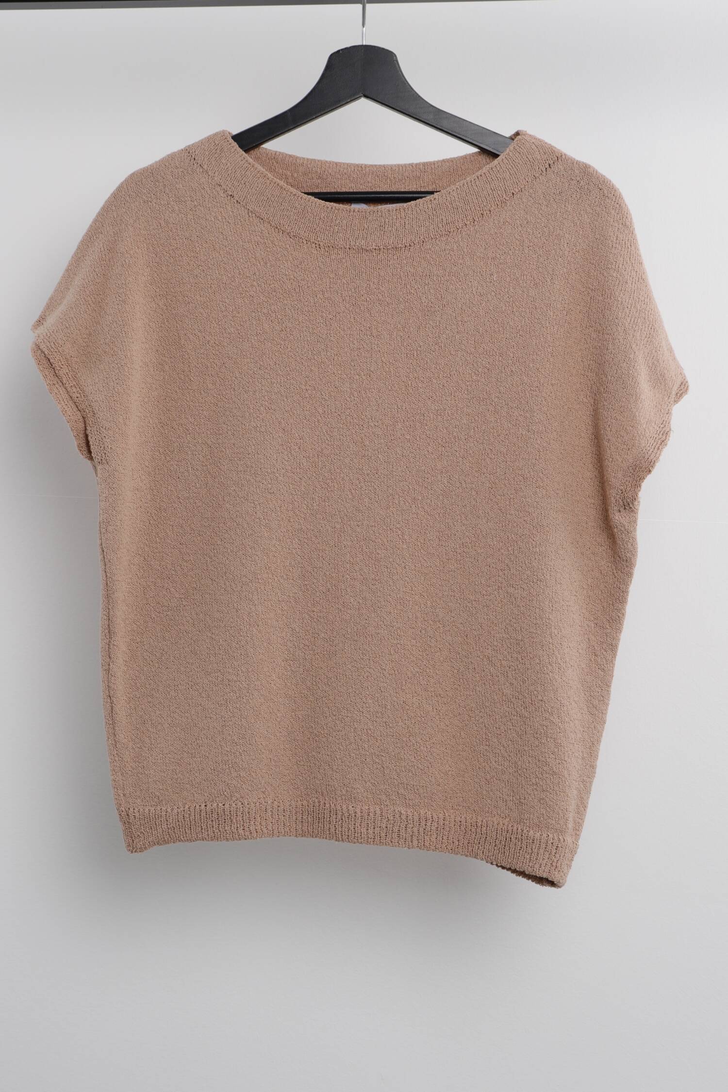 Basic Blouse - Taba - Brand: Cream Rouge - Women's Clothing Wholesale - Globality Store