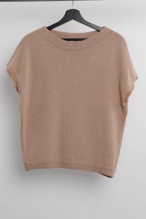 Basic Blouse - Taba - Brand: Cream Rouge - Women's Clothing Wholesale - Globality Store