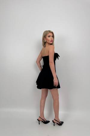 Front Bow Back Gown Short Dress - Brand: Miss Janell - Women's Clothing Wholesale - Globality Store
