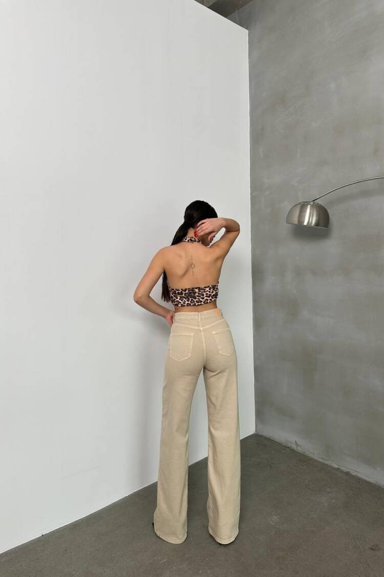 High Waist Spanish Leg AntiqueJeans