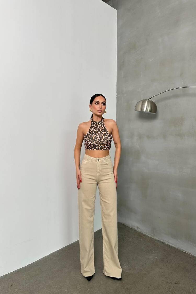 High Waist Spanish Leg AntiqueJeans