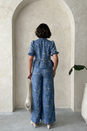 Wholesale Pants With Embroidery - Dark