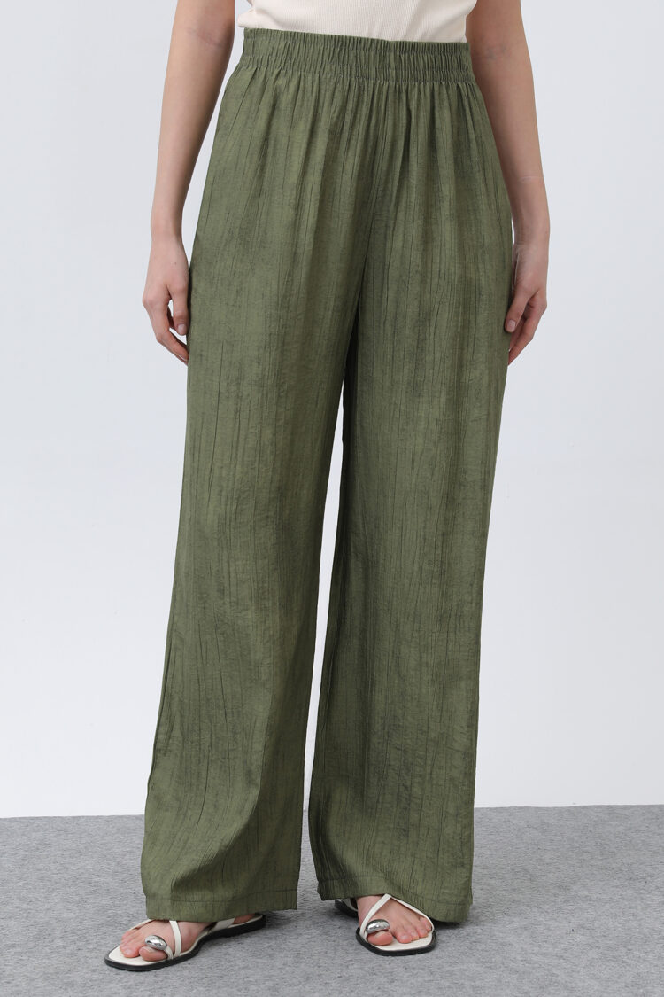 Women's Elastic Waist Loose Pants