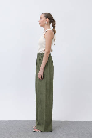 Women's Elastic Waist Loose Pants - Brand: Puane - Women's Clothing Wholesale - Globality Store