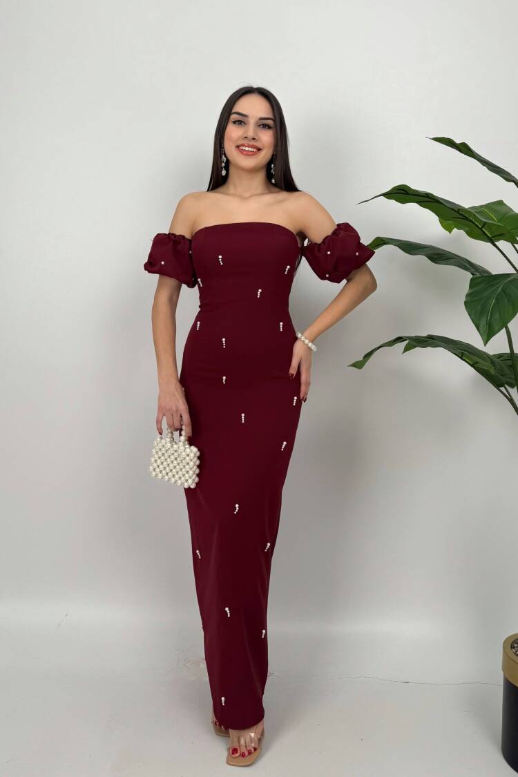 Prevents Pearl Detail Design Dress
