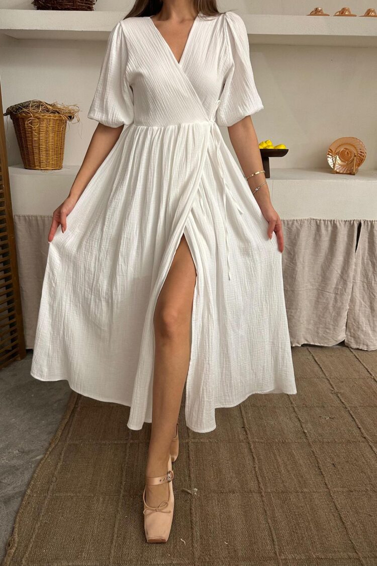 WholesaleMueslin Long Dress