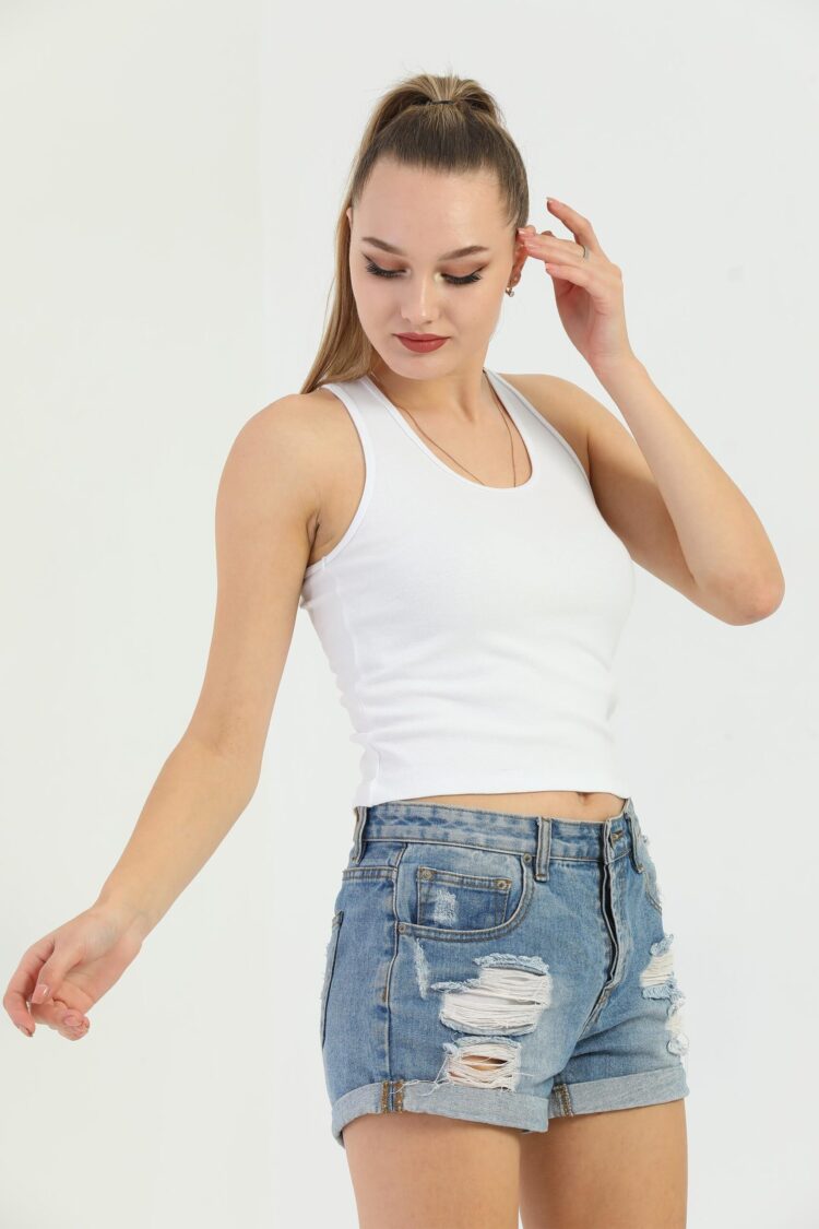 EdelleCross Strap Ribana Women's Tank Top