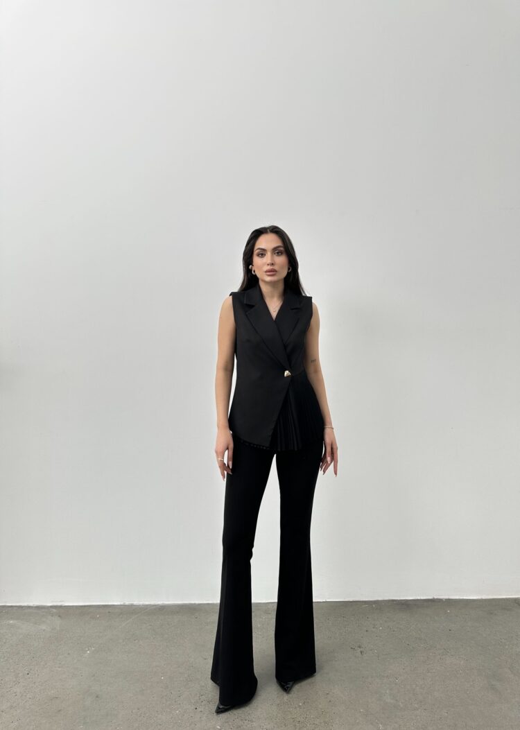 Double Fabric Blouse