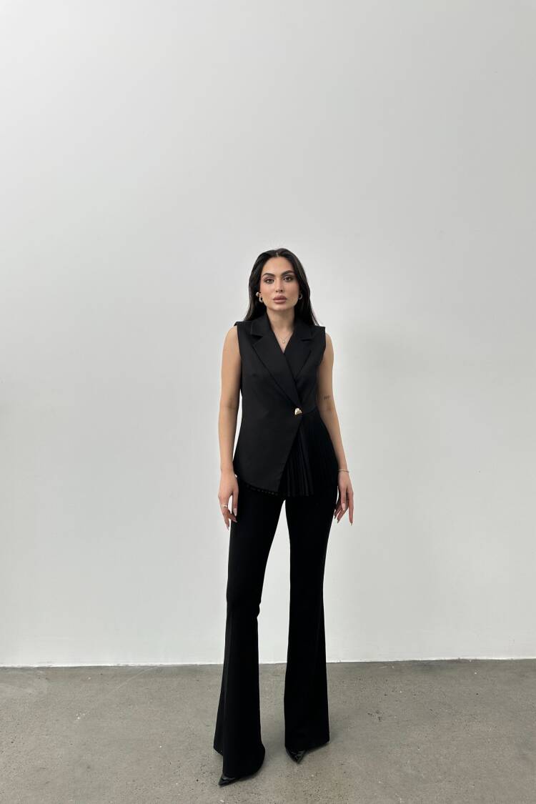 Double Fabric Blouse