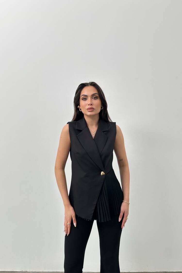 Double Fabric Blouse