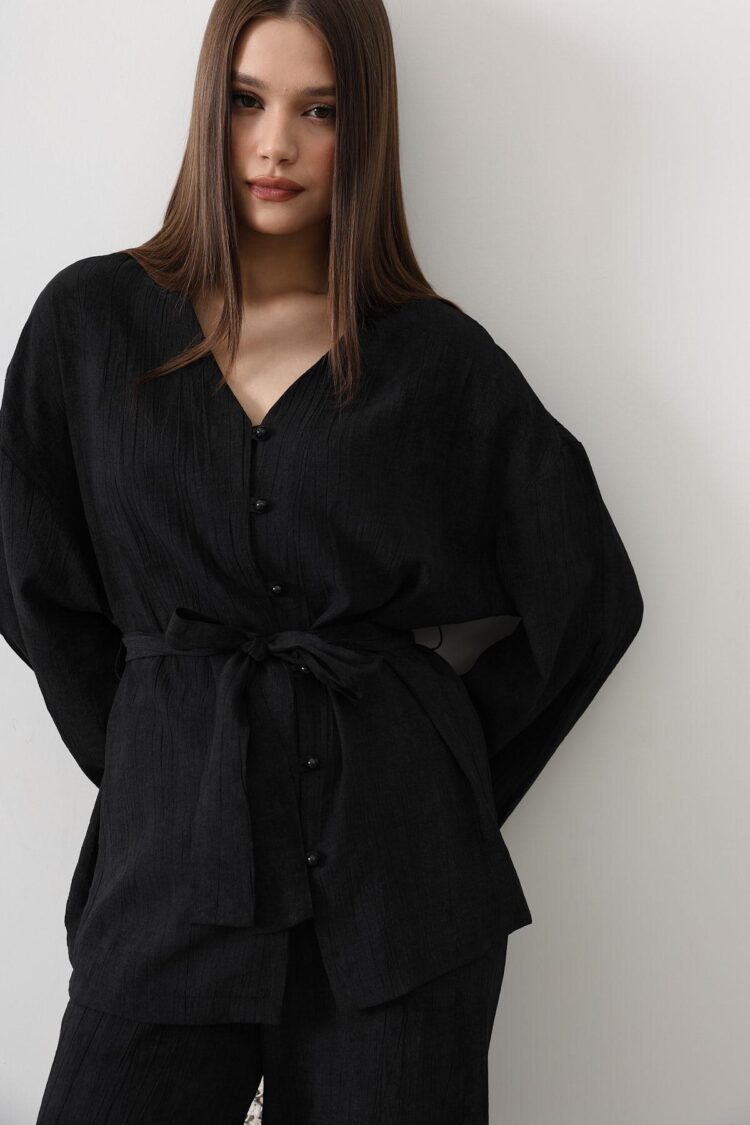 Tie Waist Tunic & Tie Waist Trousers Set