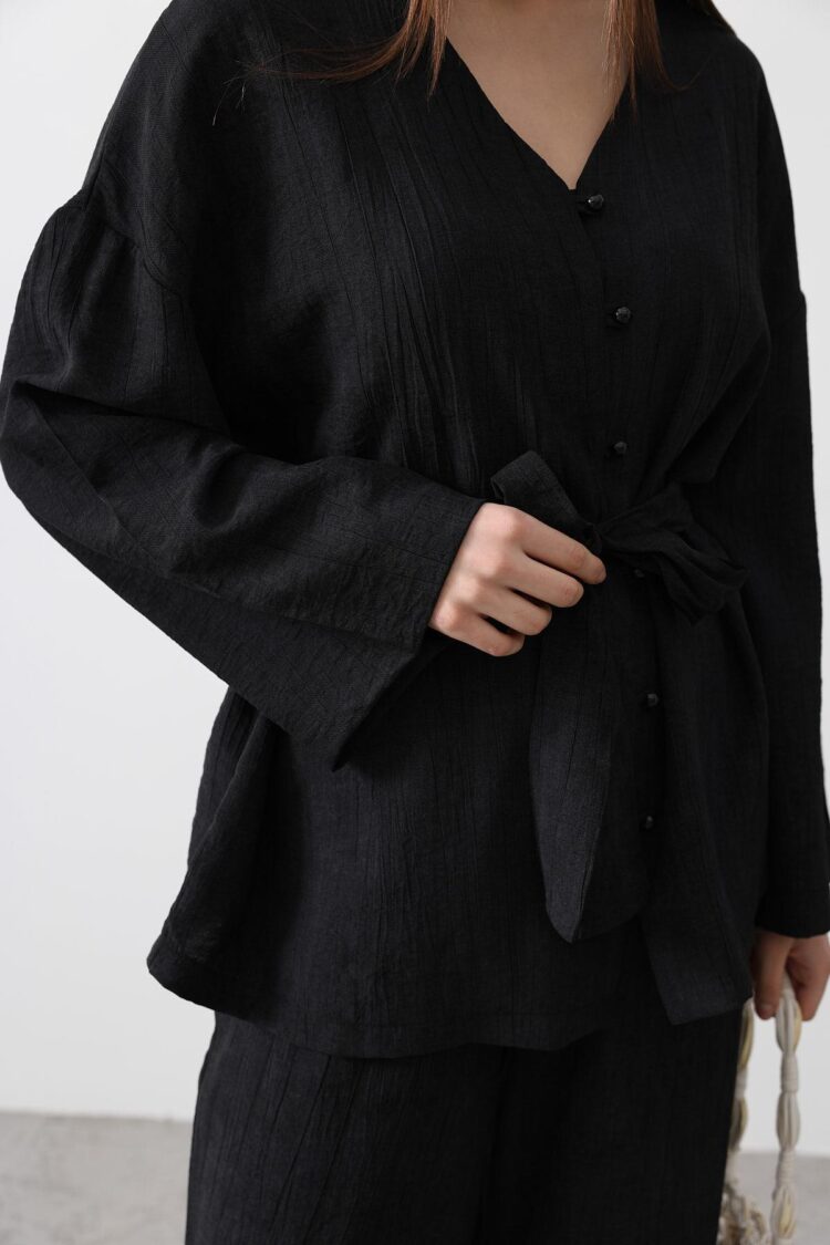 Tie Waist Tunic & Tie Waist Trousers Set