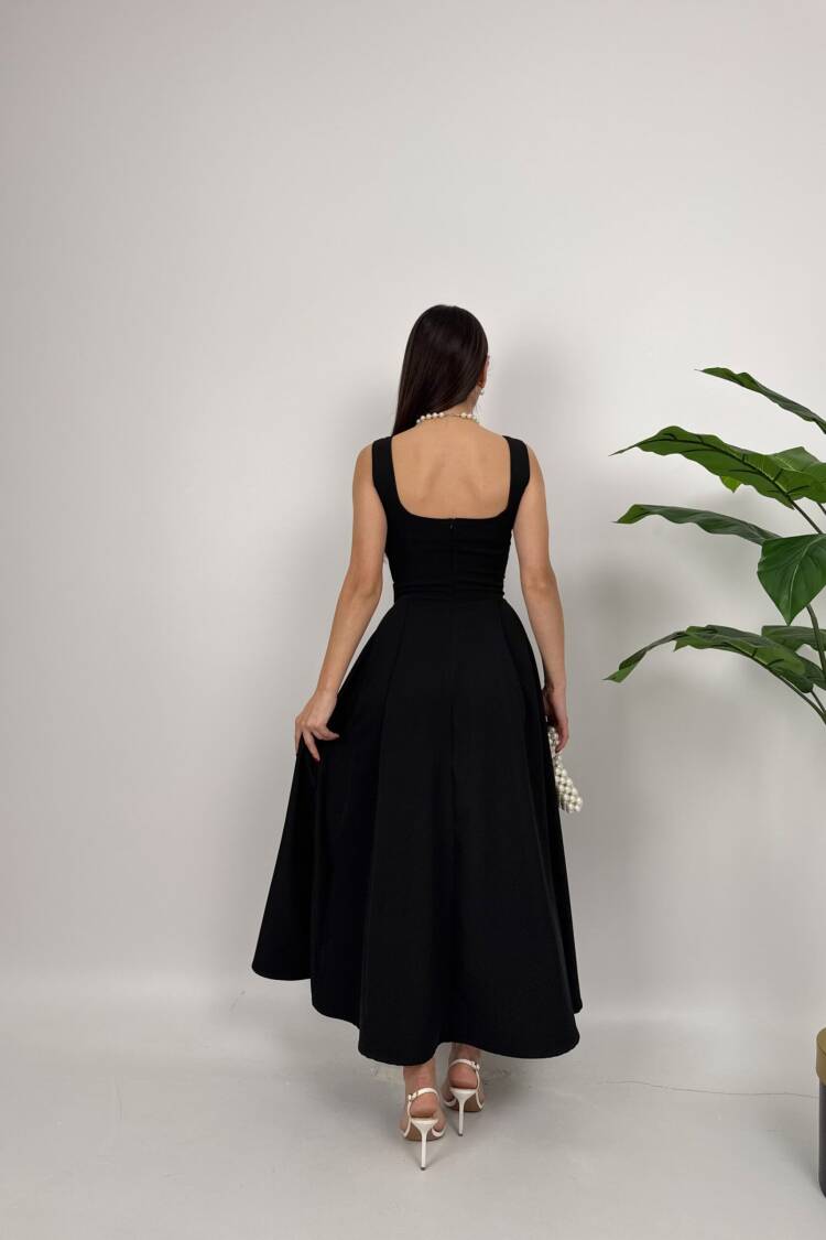 Belt Button Dress