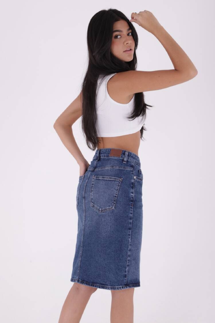 Medium Denim Skirt