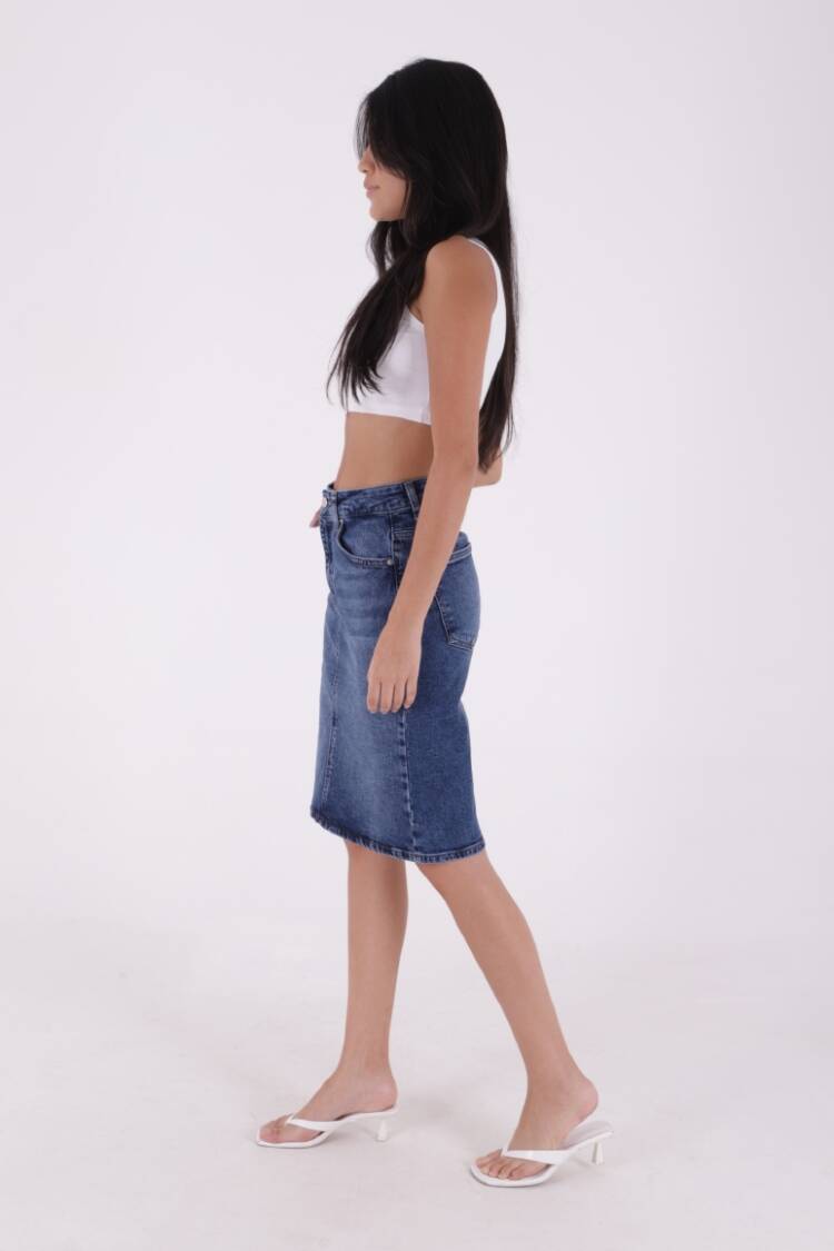 Medium Denim Skirt