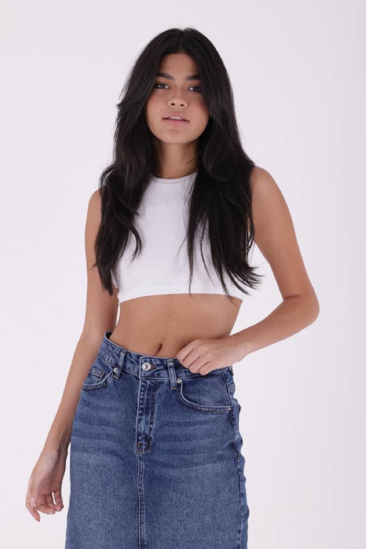 Medium Denim Skirt