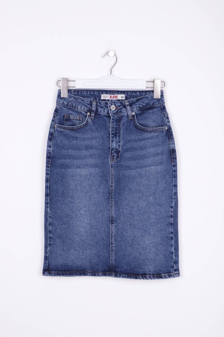 Medium Denim Skirt