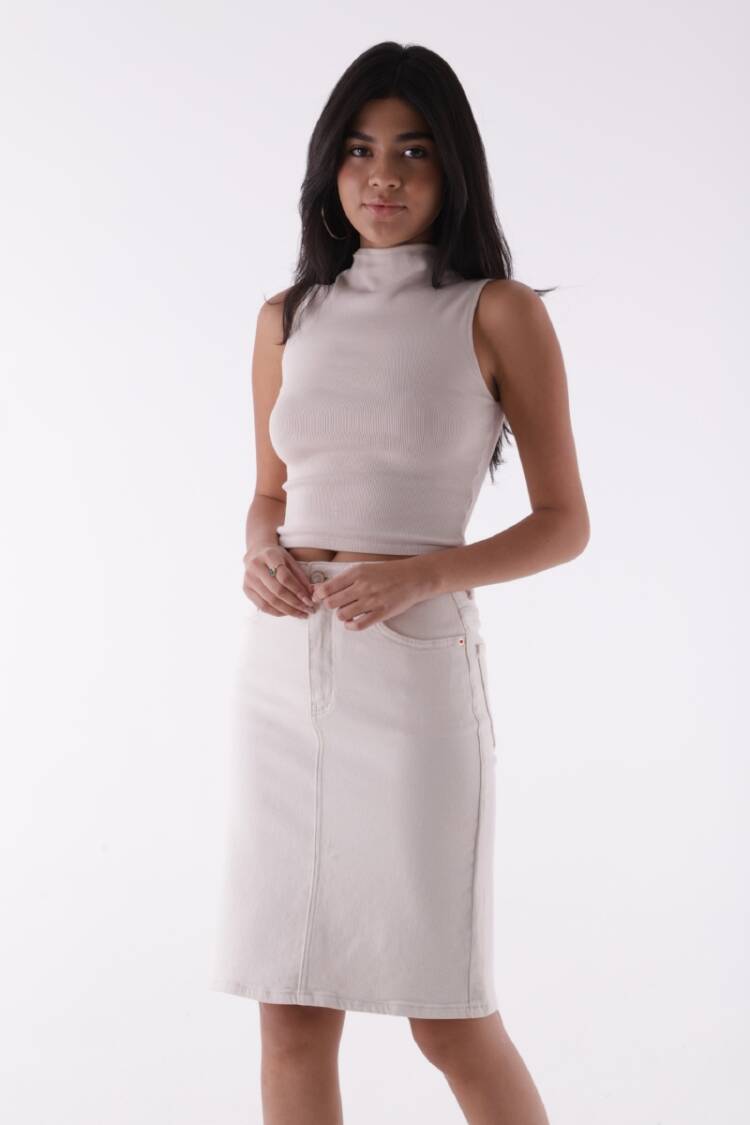 Medium Denim Skirt