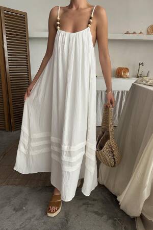 WholesaleStrappy Mueslin Dress - Brand: Elisa - Women's Clothing Wholesale - Globality Store