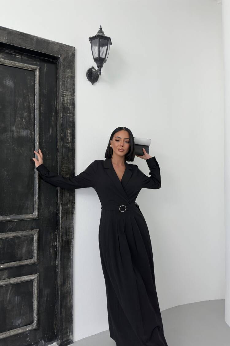Linen Dress With Belt