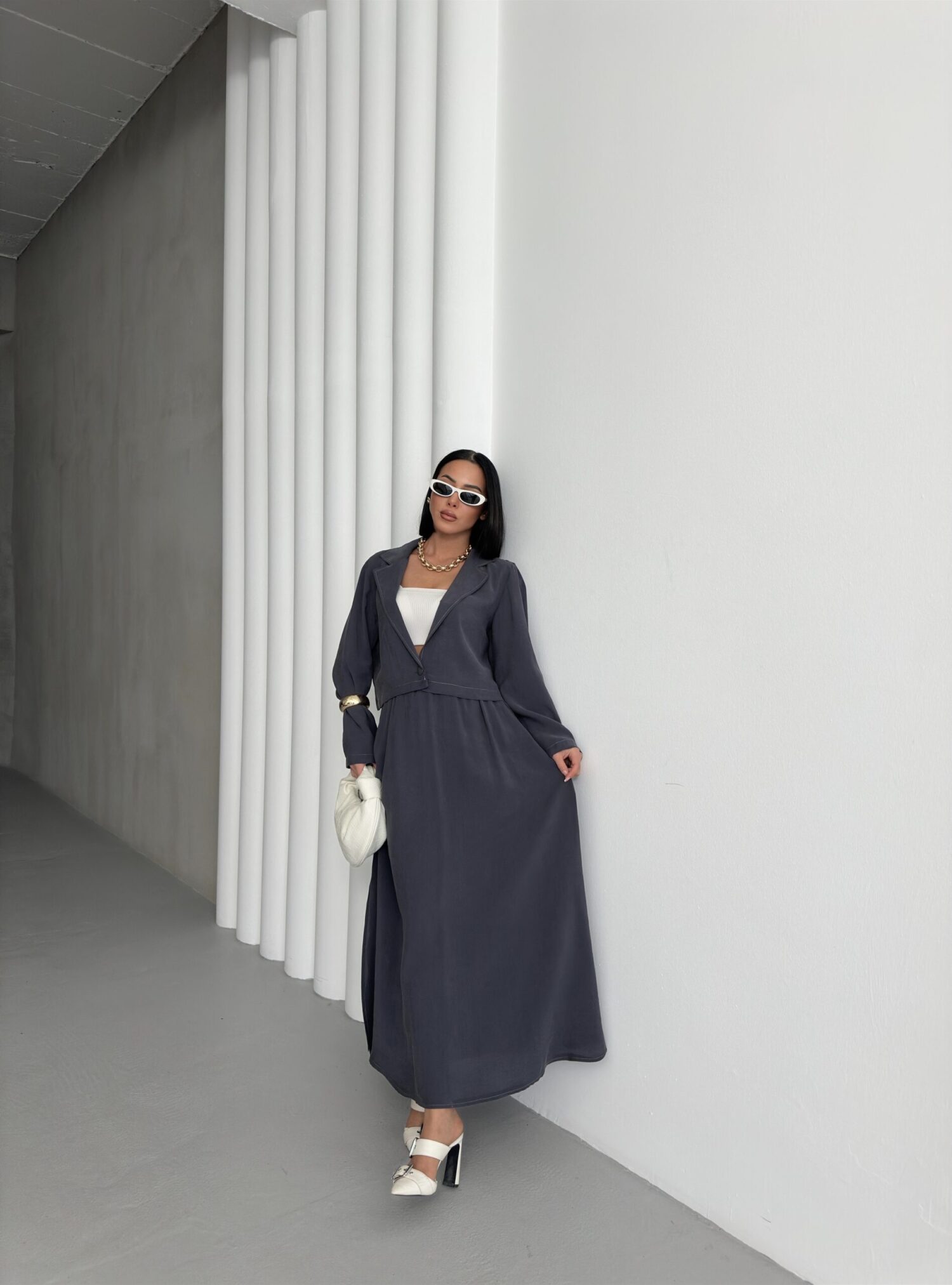 Modal Jacket Suit - Brand: My Fashion - Women's Clothing Wholesale - Globality Store