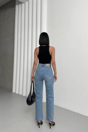 Pocket Detailed Palazzo Jeans - Brand: XLove - Women's Clothing Wholesale - Globality Store