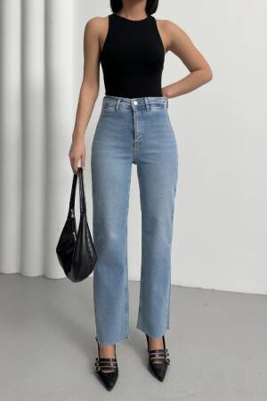 Pocket Detailed Palazzo Jeans - Brand: XLove - Women's Clothing Wholesale - Globality Store