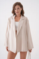 Lace Detailed Unlined Modal Jacket 29081 - Brand: First Angels - Women's Clothing Wholesale - Globality Store