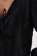 Creamy Chiffon Patterned Organza Blouse 29101 - Brand: First Angels - Women's Clothing Wholesale - Globality Store