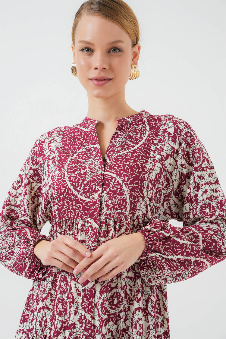 Authentic Patterned Burkini Dress - E.
