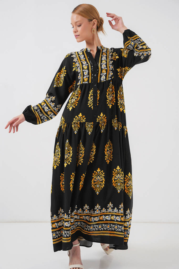 Authentic Patterned Burkini Dress -6 - Brand: Bigdart - Women's Clothing Wholesale - Globality Store