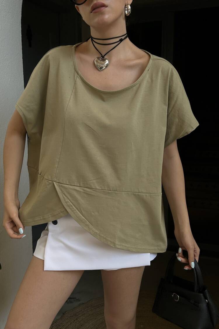MoldBack Pattern Design Combed Blouse 29113