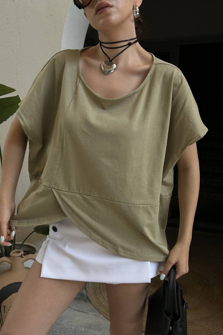 MoldBack Pattern Design Combed Blouse 29113