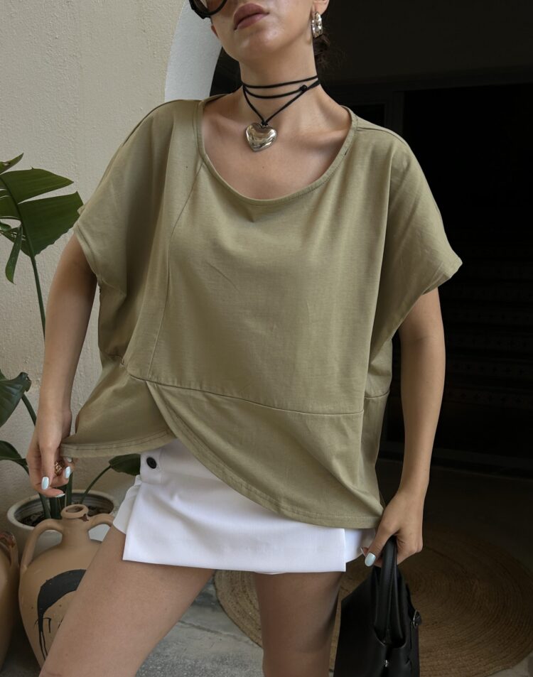 MoldBack Pattern Design Combed Blouse 29113