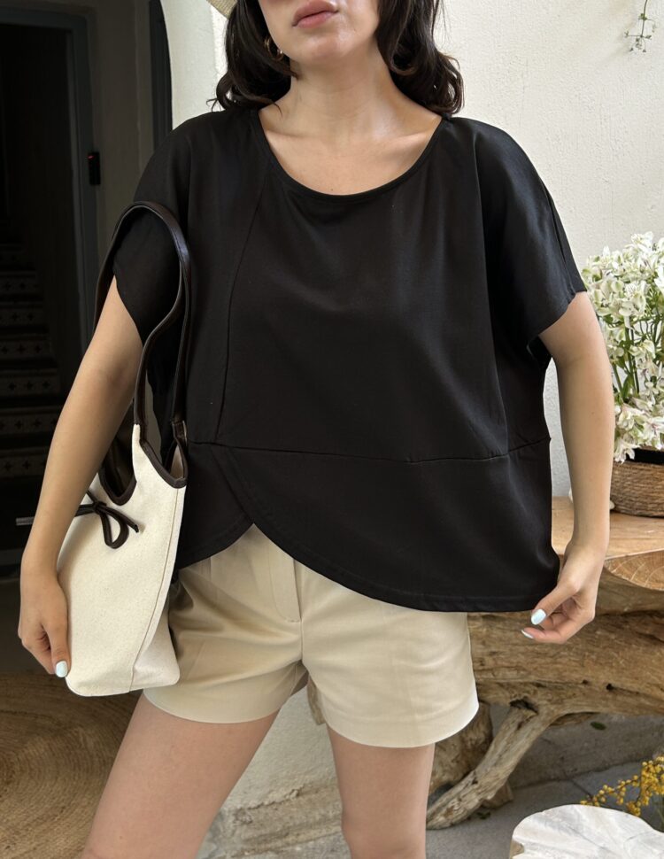 Design Combed Blouse WithBack Pattern 29113
