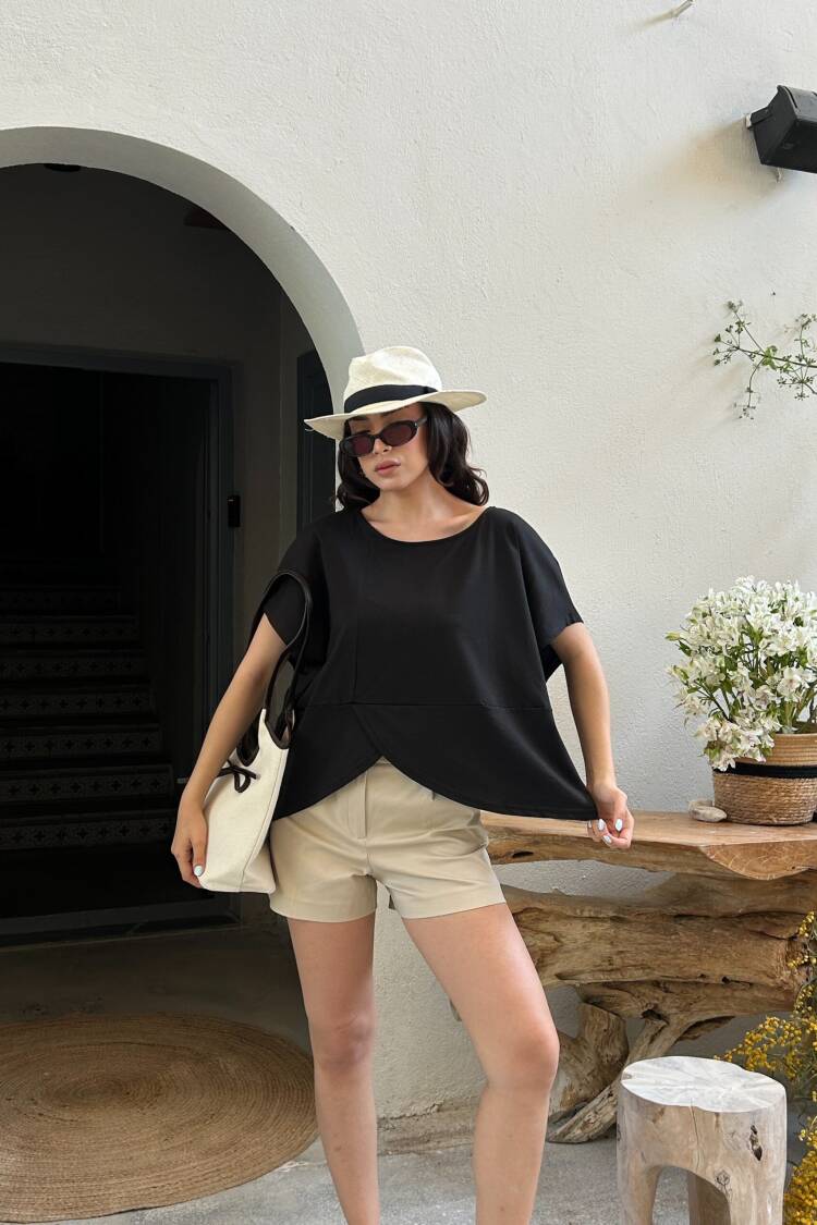 Design Combed Blouse WithBack Pattern 29113