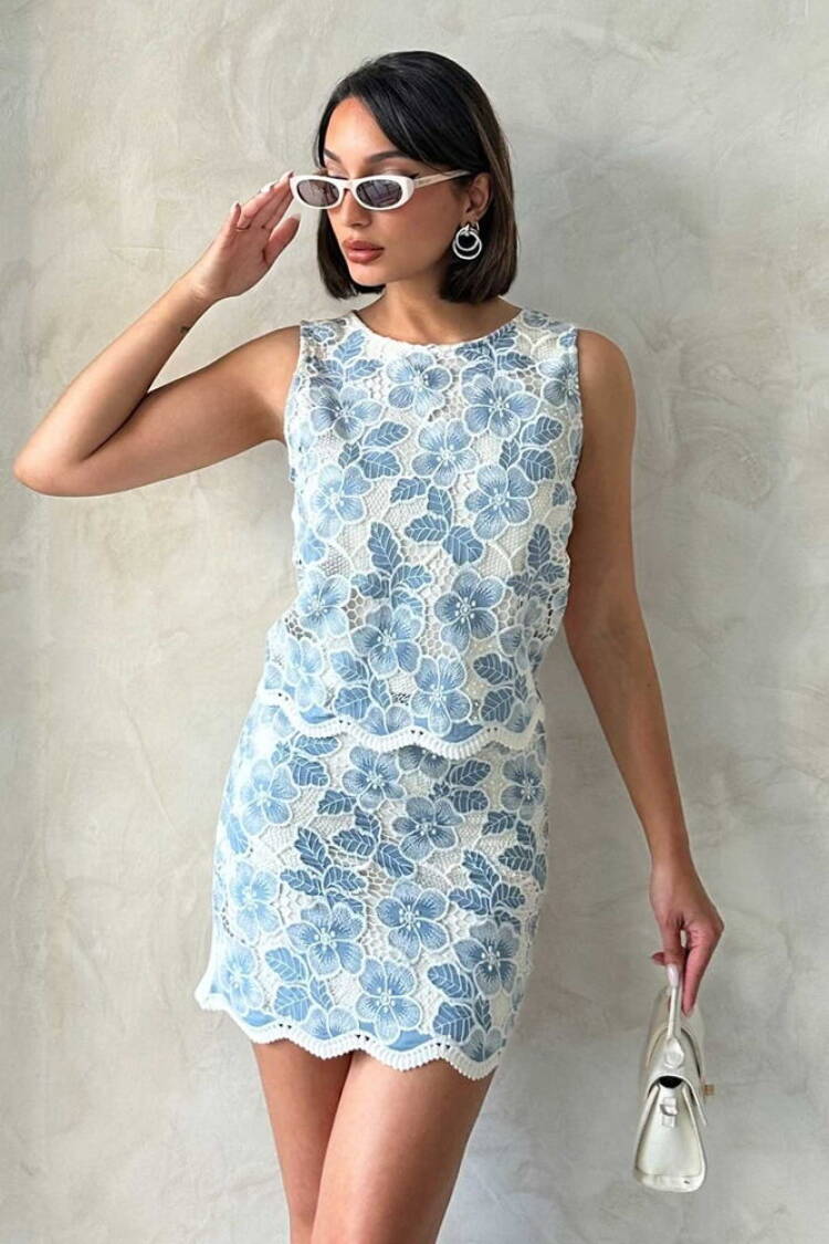 Lace Skirt - Brand: Topshow - Women's Clothing Wholesale - Globality Store