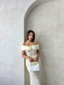 Rose Detailed Lace Blouse - Brand: Topshow - Women's Clothing Wholesale - Globality Store