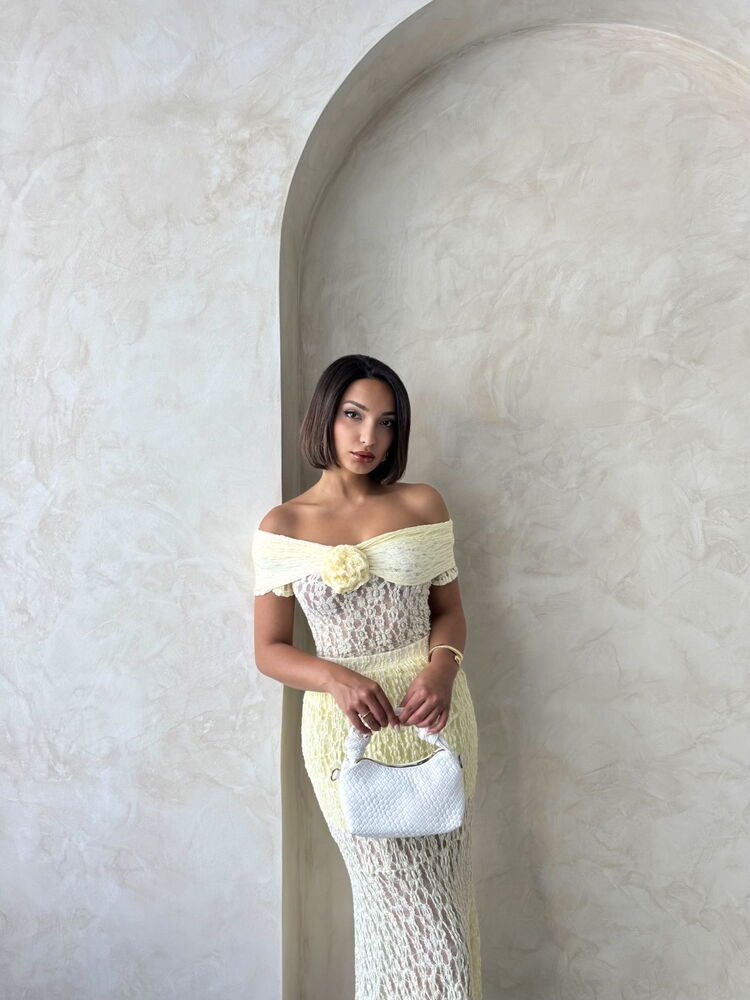 Rose Detailed Lace Blouse