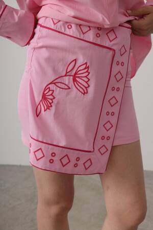 Embroidery Detailed Skirt Set - Brand: Reyon - Women's Clothing Wholesale - Globality Store