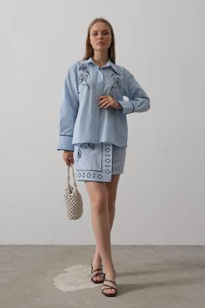 Embroidery Detailed Skirt Set - Baby - Brand: Reyon - Women's Clothing Wholesale - Globality Store