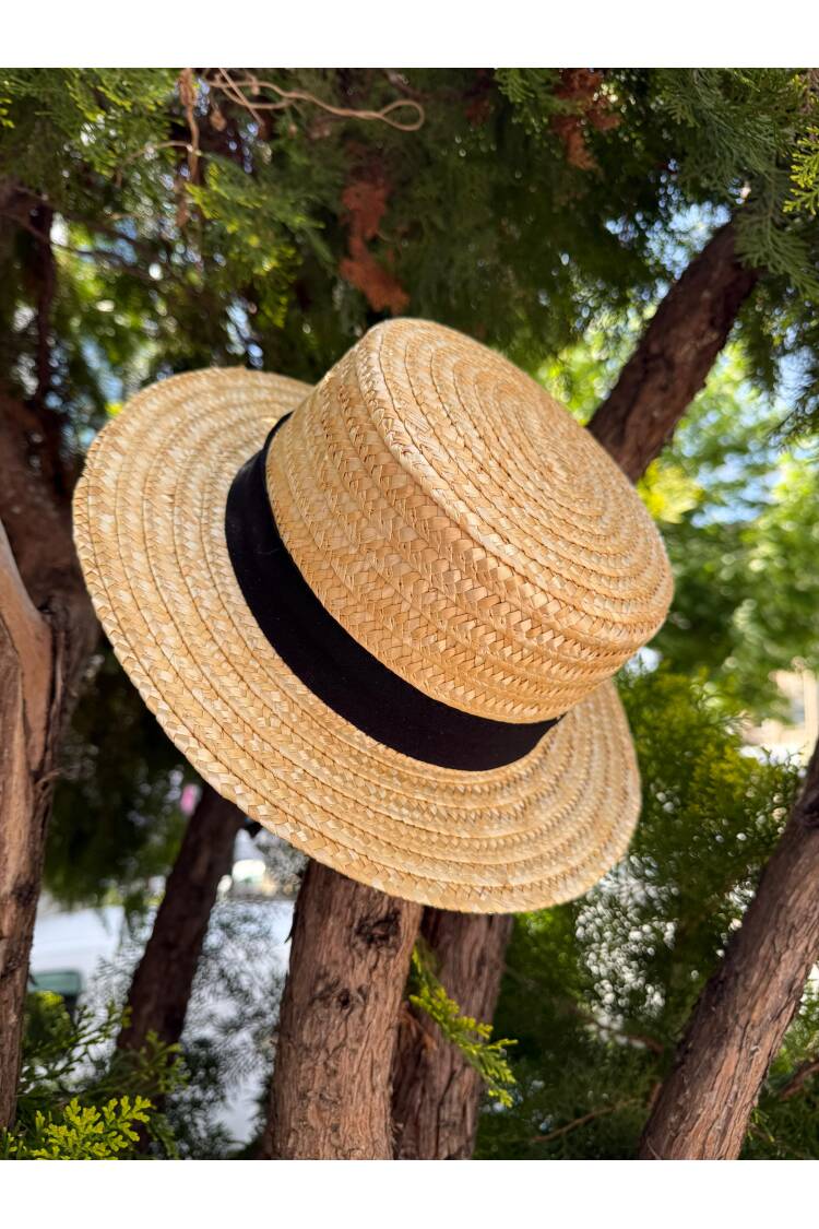 Straw Hat - Beige