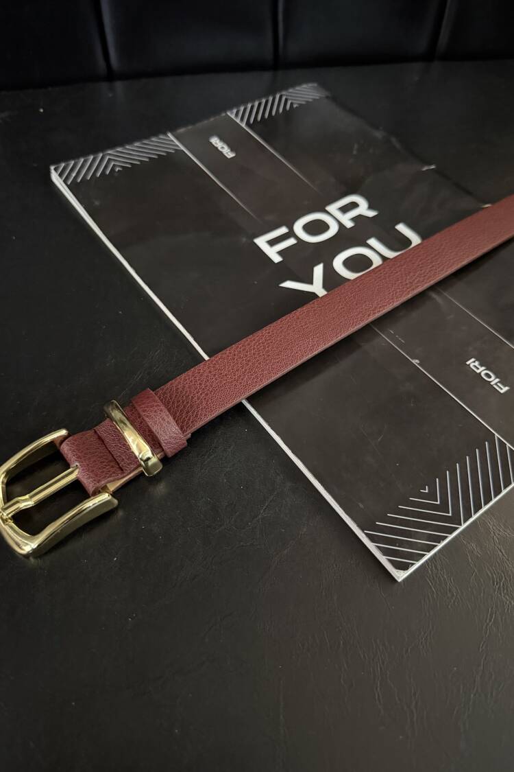 Gold Buckle Bridge Women Belt  Trouser Belt  Jacket Belt  Dress Belt - Brand: Fiori - Women's Clothing Wholesale - Globality Store