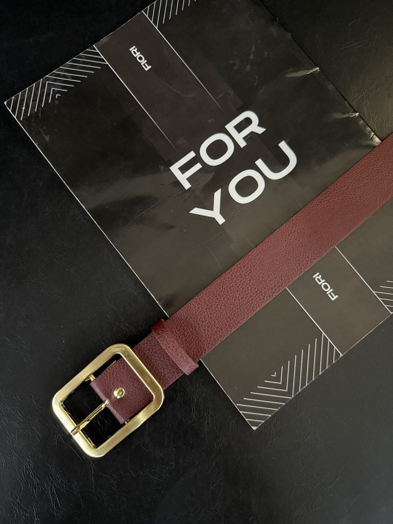 Women Trouser Belt With Gold Buckle  Jacket Belt  Dress Belt  Shirt Belt - Brand: Fiori - Women's Clothing Wholesale - Globality Store