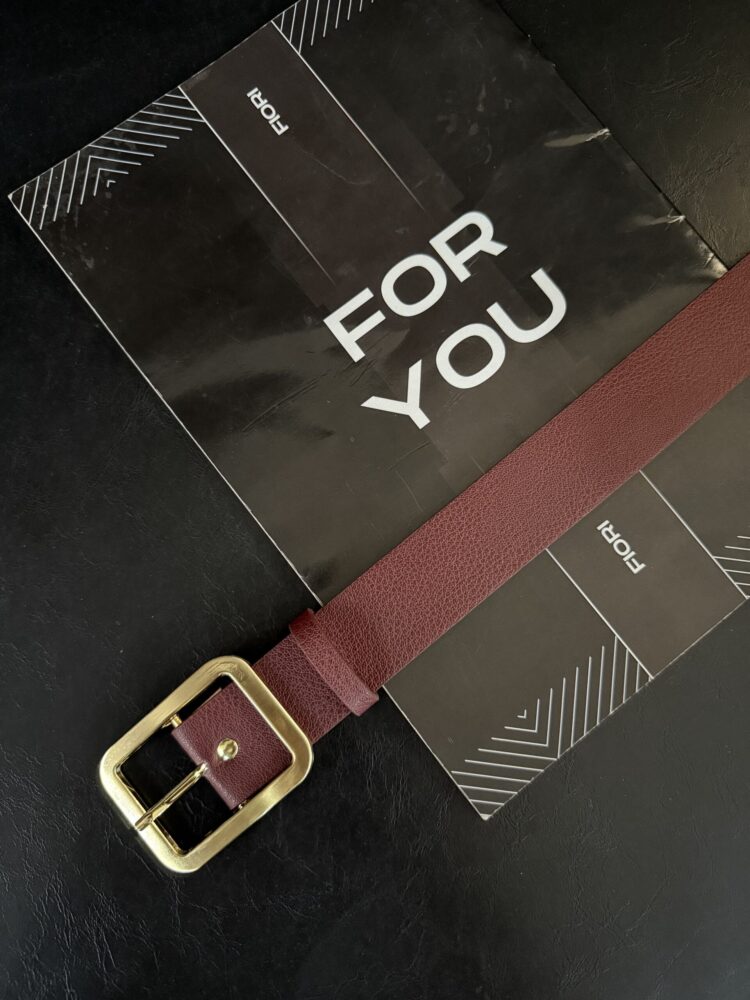 Women Trouser Belt With Gold Buckle  Jacket Belt  Dress Belt  Shirt Belt